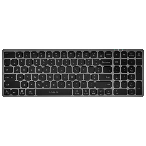 [NS-PK4KBB23-C] Insignia Wireless Slim Bluetooth Keyboard